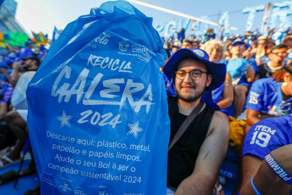 Festival de Parintins 2025: Caprichoso e Garantido terão disputa de reciclagem entre as galeras no Bumbódromo 6 Recicla Galera 7 1024x683 1