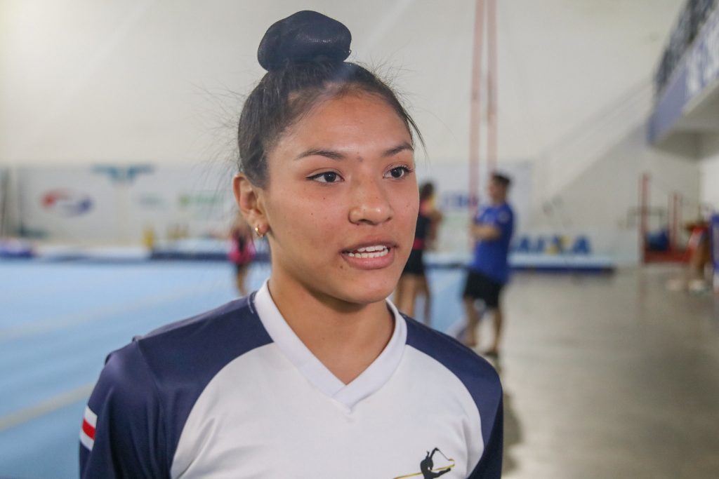 Com apoio do Governo do Amazonas, atletas participam do Campeonato Brasileiro de Ginástica Rítmica 10 SEDEL Asheley Braga atleta de Ginastica Ritmica FOTO Antonio Lima Secom 1024x683 1