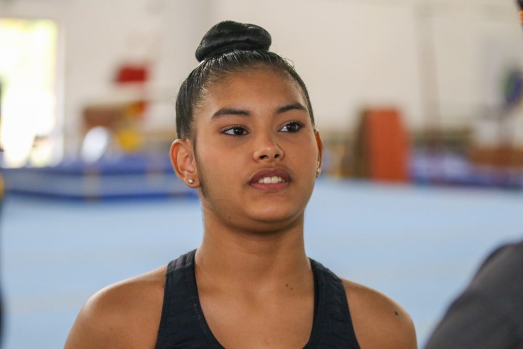 Com apoio do Governo do Amazonas, atletas participam do Campeonato Brasileiro de Ginástica Rítmica 13 SEDEL Milyanne Oliveira Atleta de Ginastica Ritimica FOTO Antonio 1024x683 1