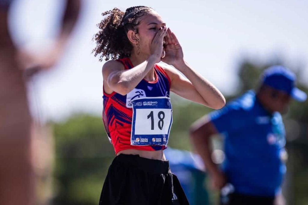 Atleta amazonense conquista ouro no Campeonato Brasileiro Sub-18 de Atletismo 8 SEDEL Samara Macena no Campeonato Brasileiro Interclubes FOTO Divulgacao Sedel 1024x684 1