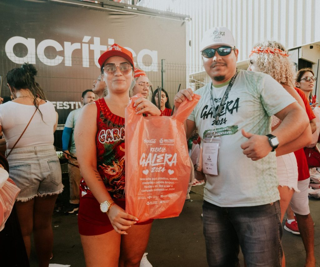 Festival de Parintins 2025: ‘Recicla, Galera’ chega à 4ª edição após mais de 17 toneladas recicladas 8 SEMA RECICLA GALERA FOTO BRUNO MELLO 1024x856 1