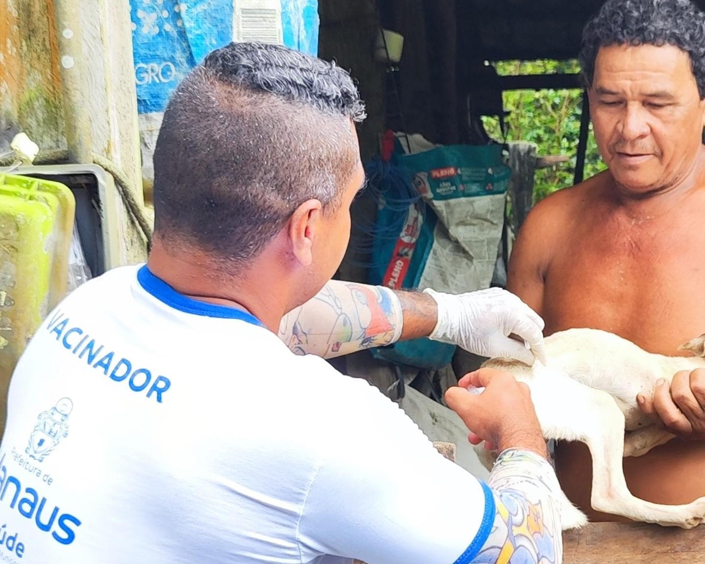 SEMSA MANAUS Vacinacao Antirrabica Rural Terrestre 3