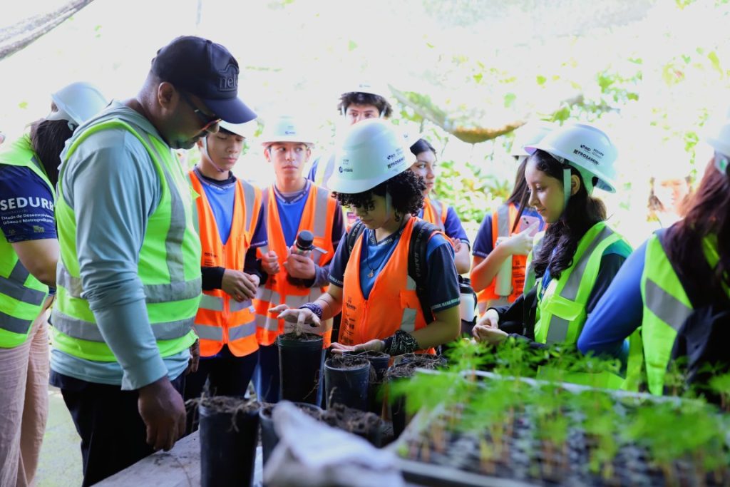 Mês do Meio Ambiente: UGPE leva estudantes para conhecer projeto de reflorestamento do Prosamin+ 8 WhatsApp Image 2025 06 16 at 161926 1024x683 1