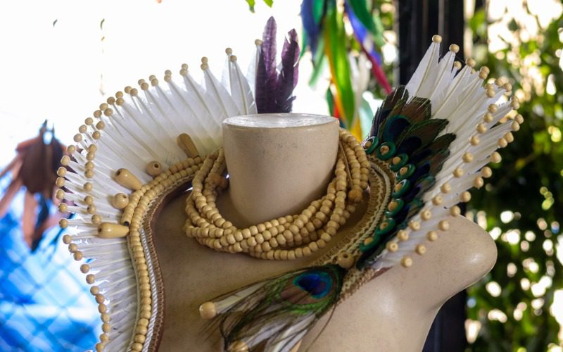 Festival de Parintins 2025: Setemp reforça orientação sobre proibição do uso de penas e partes de animais silvestres na Mostra de Artesanato e Economia Solidária 6 WhatsApp Image 2025 06 26 at 121147