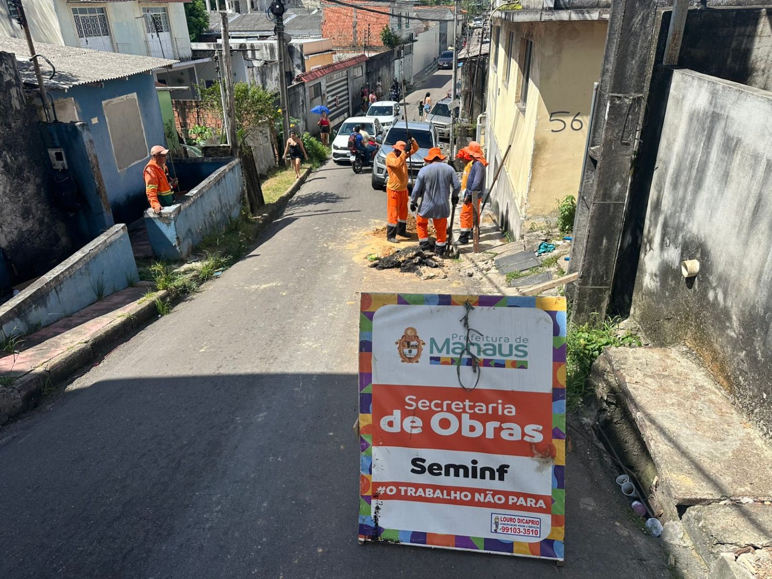 drenagem no Vila da Prata Seminf 1