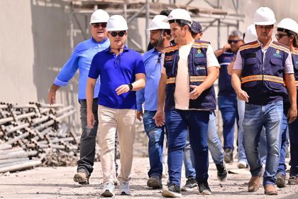 obras do Complexo Viario Rei Pele 1
