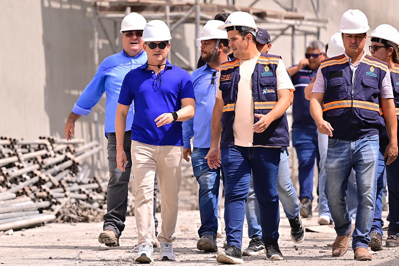 obras do Complexo Viario Rei Pele 1