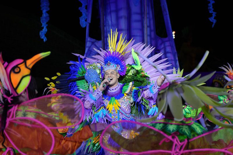 Batalha dos bois-bumbás marca a última noite do 67º Festival Folclórico do Amazonas Informe Manaus Cultura FFAM boi bumba foto Aguilar Abecassis Secretaria de Estado de Cultura e Economia Criativa 12