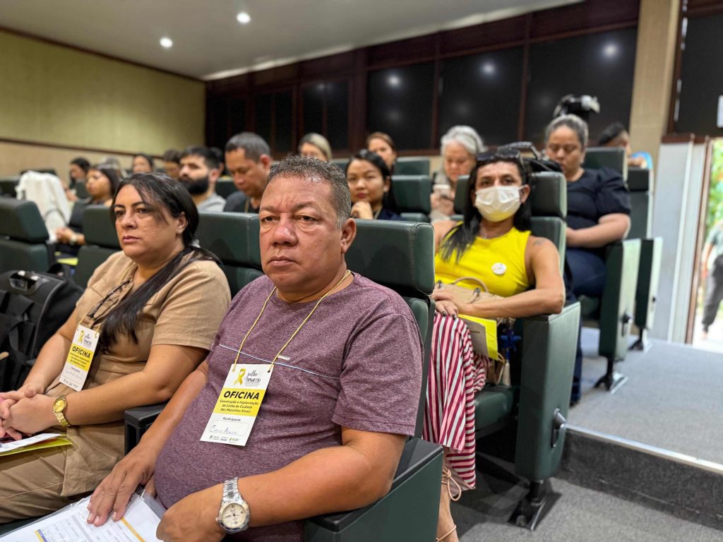 Julho Amarelo: Amazonas prepara municípios para atendimento mais rápido a pessoas com hepatites virais Informe Manaus FVS RCP Oficina Hepatites Virais FOTO Leticia Araujo FVS RCP 5 1024x768 1
