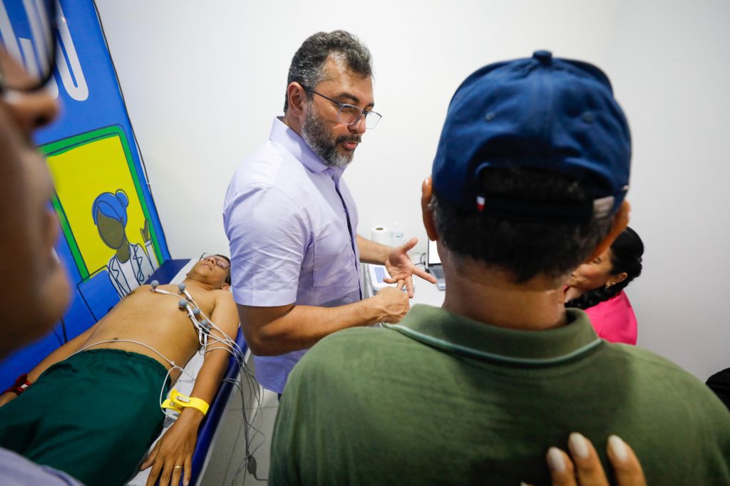 Governador Wilson Lima entrega novas salas de Telessaude no Careiro da Varzea e programa atinge 70 unidades em todo o Amazonas 2 foto Arthur Castro Secom 1024x682 1