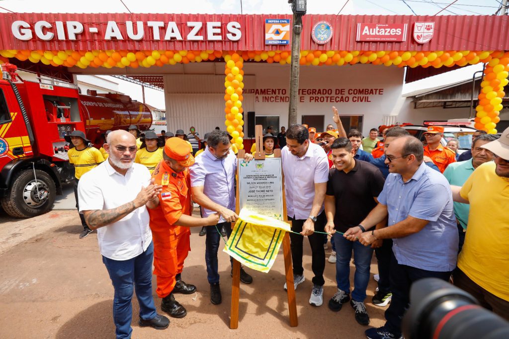 Governador Wilson Lima inaugura Grupamento de Bombeiros em Autazes e reforça resposta a emergências no interior Informe Manaus Governador Wilson Lima inaugura Grupamento de Bombeiros em Autazes e reforca resposta a emergencias no interior 4 foto Arthur Castro Secom 1024x682 1