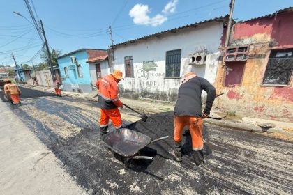 Plano de Verao da prefeitura intensifica servicos de recuperacao asfaltica no bairro Jorge Teixeira 2