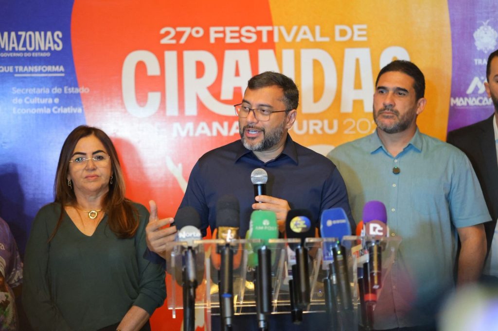 Governador Wilson Lima lança Festival de Cirandas 2025 com investimento recorde e expectativa de geração de 1 mil empregos Informe Manaus SECOM FESTIVAL DE CIRANDA FOTO DIEGO PERES 1024x682 1