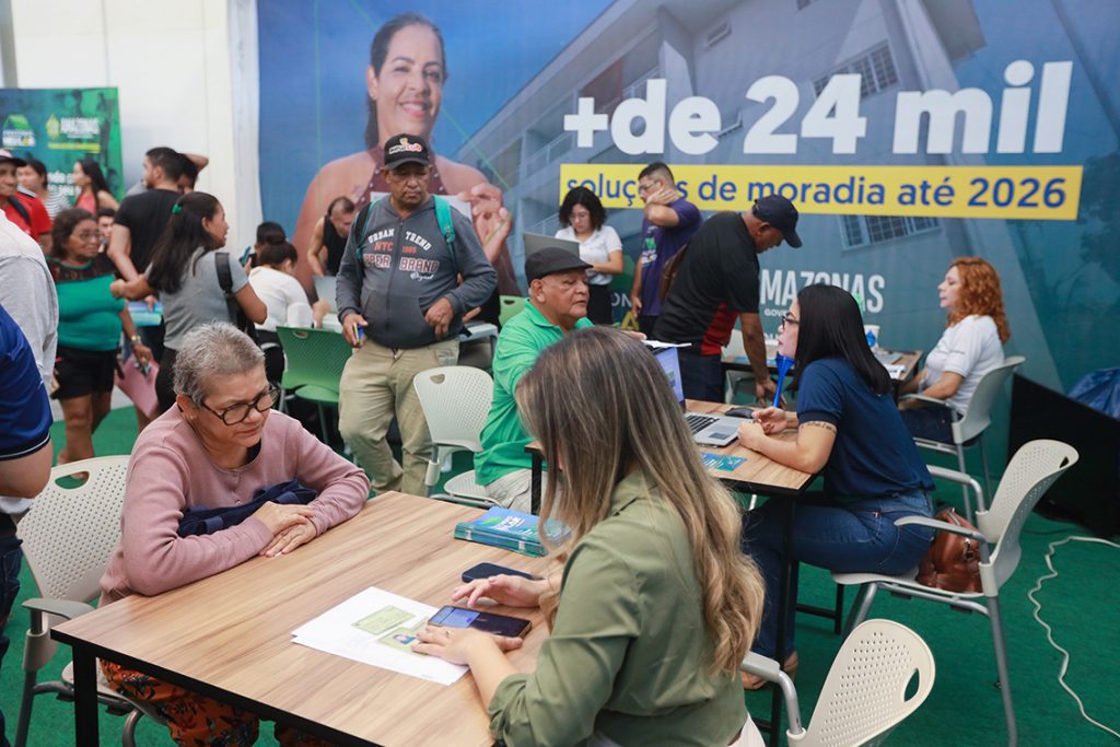 Subsídio Entrada do Meu Lar já beneficiou mais de 1,4 mil famílias para compra de imóvel, no Amazonas Informe Manaus UGPE FEIRAO AMAZONAS MEU LAR FOTO TIAGO CORREA UGPE 02 1 1024x683 1