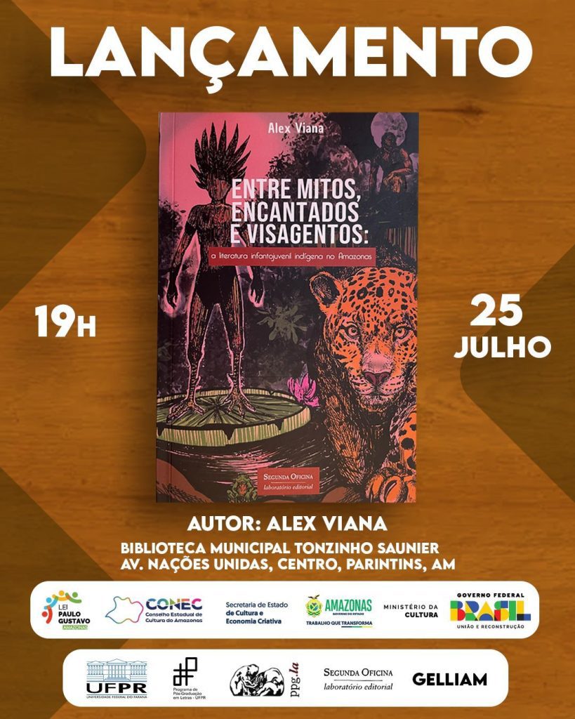 ‘Entre Mitos, Encantados e Visagentos’: Obra reúne histórias e reflexões sobre produção literária indígena no Amazonas Informe Manaus WhatsApp Image 2025 07 21 at 161421 819x1024 1