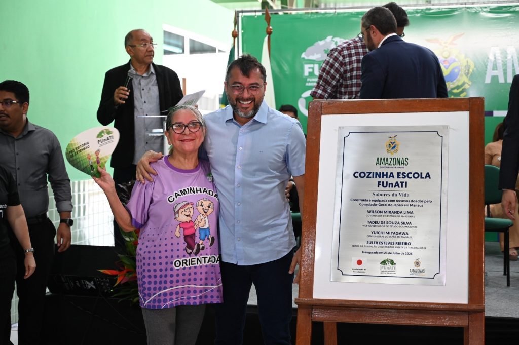 Governador Wilson Lima e Consulado do Japão inauguram Cozinha Escola da FUnATI em Manaus Informe Manaus WhatsApp Image 2025 07 23 at 141740 1 1024x681 1
