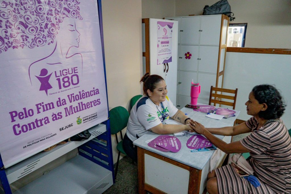 Agosto Lilás: Governo do Amazonas intensifica ações com foco no enfrentamento à violência contra mulheres Informe Manaus Fotos Lincoln Ferreira e Ygson Franca Sejusc 1 1024x682 1