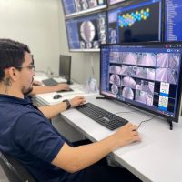 Sistema piloto de monitoramento por Inteligência Artificial no T1