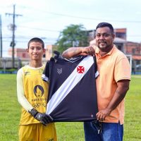 Goleiro Erick Lopes, revelado pelo Pelci no Campo Oswaldo Frota em Manaus, é selecionado pela Vasco Academy para integrar elenco