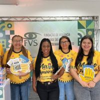 Maio Amarelo mobiliza FVS-RCP e Detran-AM em pit stop educativo para motociclistas em Manaus